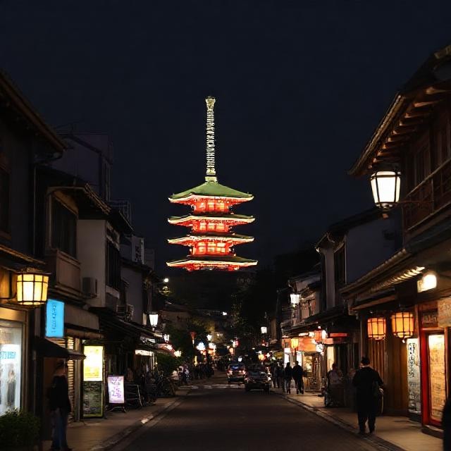 Overview collage of Kyoto attractions including temples, gardens, and city streets